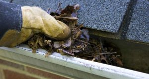 blocked gutters