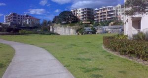 Balmain mowing